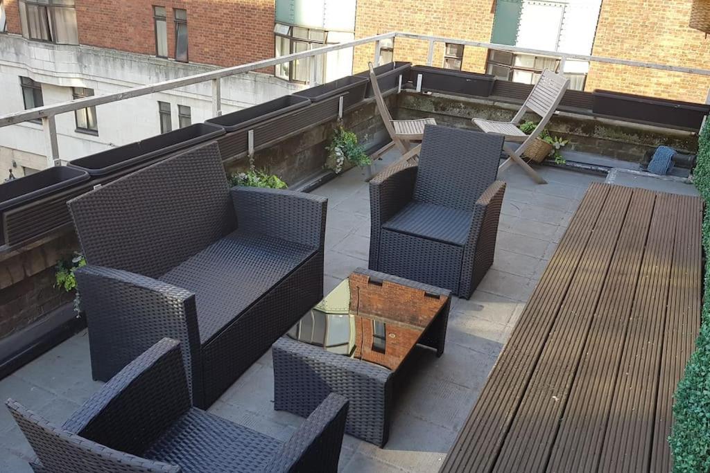 Studio Apt With Huge Balcony Near Oxford St - Marble Arch - Hydepark لندن المظهر الخارجي الصورة